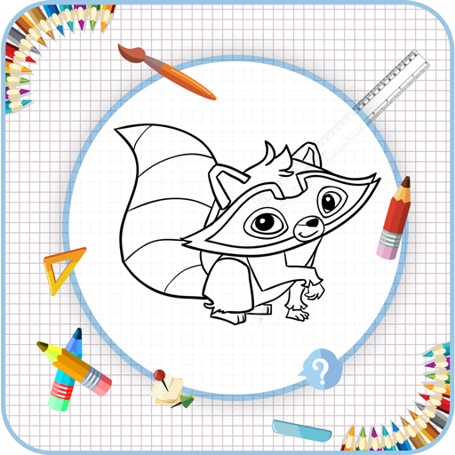 How to draw animals easy icon