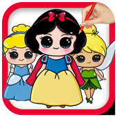 How to Draw Disney Princess 2 أيقونة