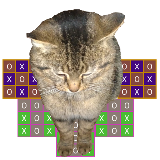 Tic tac toe vs Cat. icon