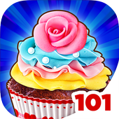 Cupcake Maker: Food Chef Game icon