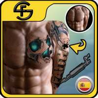 Tatuaje 3D, Editor de fotos HD