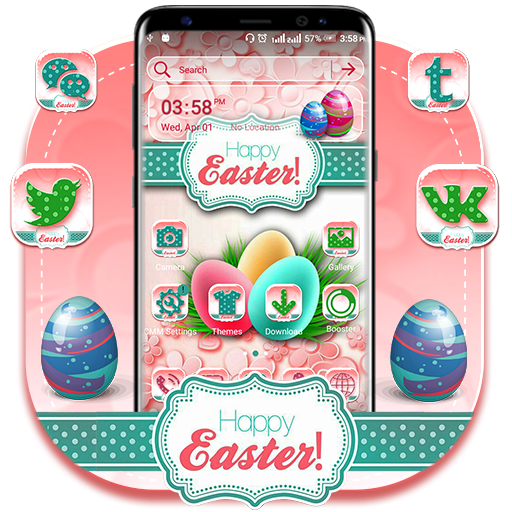 Easter Egg Launcher Theme icon