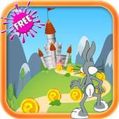 Super  Bunny looney Castle Run icon