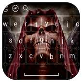 Death Skull Keyboard Theme