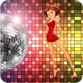 Disco light atmosphere icon