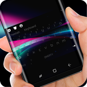 ikon Neon Light Laser Keyboard for Samsung Note