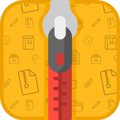 Unzip, Unrar, File Zip Extractor - Compressor File icon