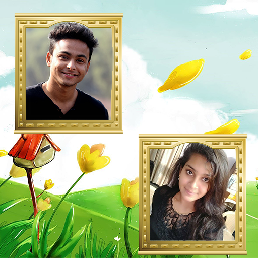 Kids Dual Photo Frame Album Creator icon