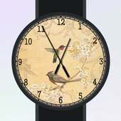 Bird and Flower Watch Face