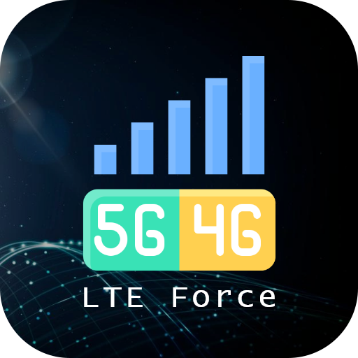 5G 4G Force LTE Network icon