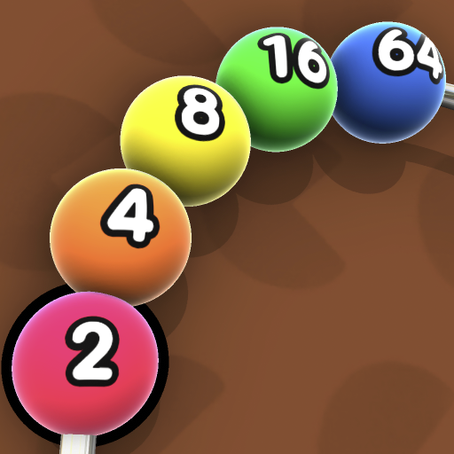 Merge balls 2048 icon
