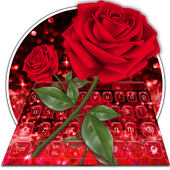 Red Rose Keyboard icon