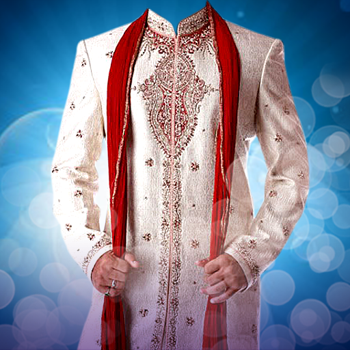 Men Sherwani Montage Maker icon