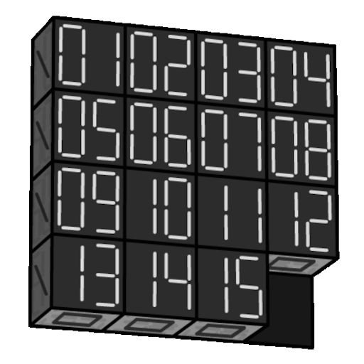 Slide Puzzle with 3D Cubes (Roll Over Puzzle) icon