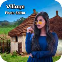 Village Photo Frame : Photo Cut Paste on 9Apps