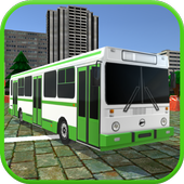 Bus Parking 2016 3D icon