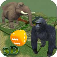 Ludo Jumanji Game Board 3D