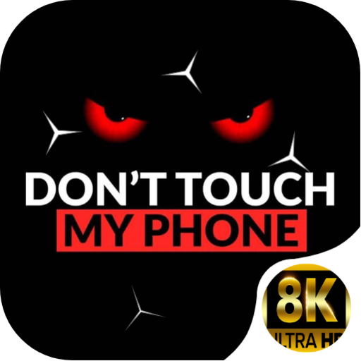 dont touch my phone wallpaper icon
