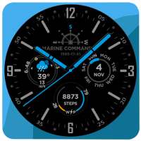 Marine Commander watch face on 9Apps