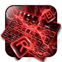 Vermelho Relâmpago Teclado