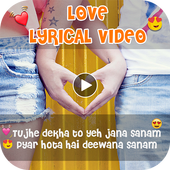 My Photos Lyrical Love Video Status Maker icon