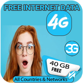 Daily 40 GB Free Internet Data For All Countries icon