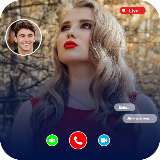 Live video call - Live Talk With Strangers icon