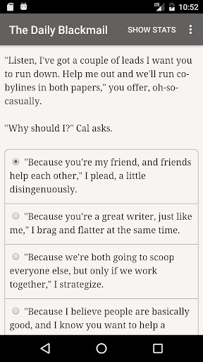 The Daily Blackmail screenshot 2