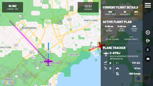 General Aviation Flight Tracker and Navigation screenshot 2