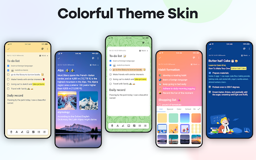 Keep Notes: Color NotePad Note स्क्रीनशॉट 14
