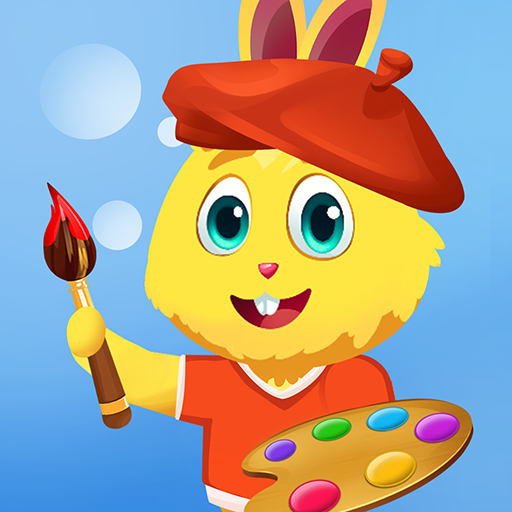 Coloring games for kids 2-3 year olds icon