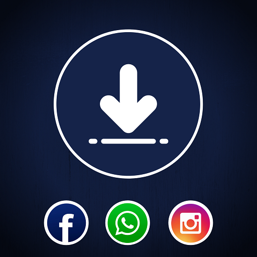 All in one Social Status Saver &amp; Video Downloader icon
