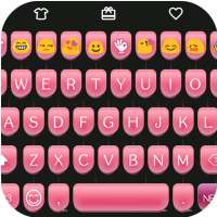 Pink Type Writer Keyboard Skin on 9Apps