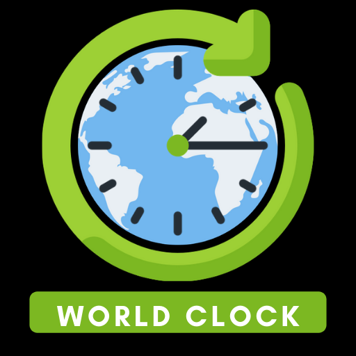World Clock - All Country Clocks in 1 App icon