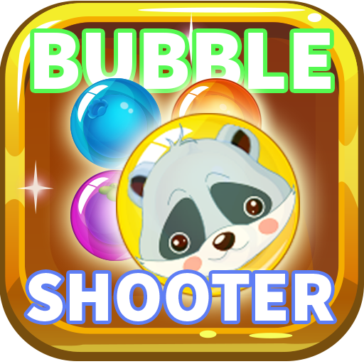 Bubble Shooter Raccoon -  Pop the Balls 2018 icon