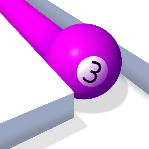 Maze Pool : Paint color ball roller icon