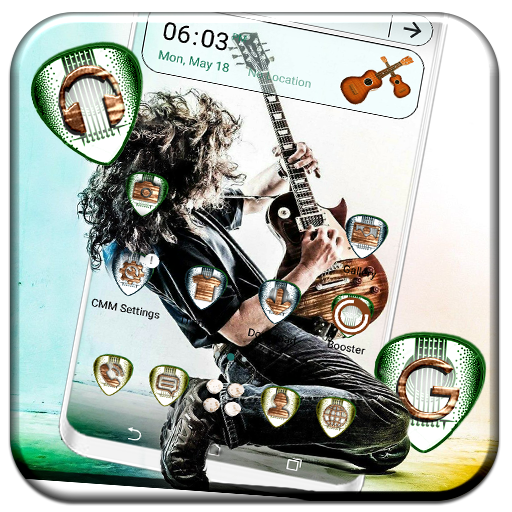 Guitar Rockstar Launcher Theme icon