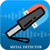 Metal detector Metal finder icon