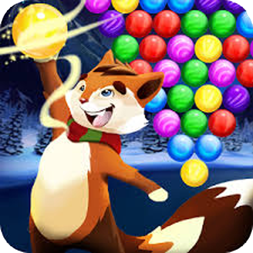 Bubble Shooter Squirrel Ball - A Great Fox Puzzle icon