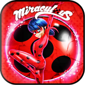 Miraculous rush ladybug 3D icon