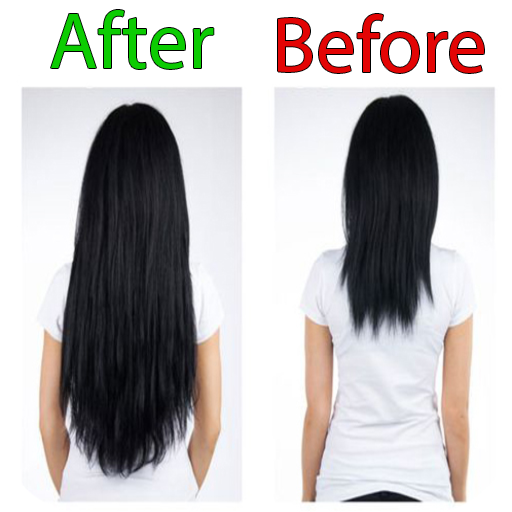 تطويل الشعر بوصفات طبيعية icon