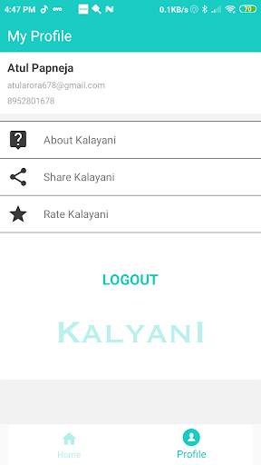 Kalyani screenshot 3