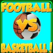 Football VS Basketball Connect icon