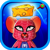 cute Spider Jeery - Cut the Cheese rope FREE icon