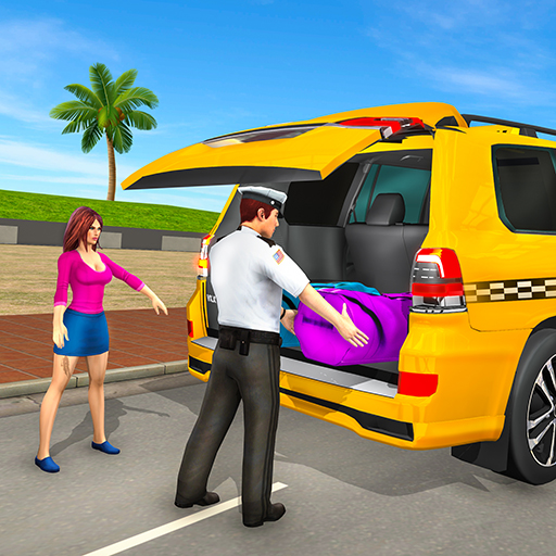 Grand Taxi Simulator 3d Games icon