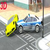 Police Vs Car Thief 3D icon