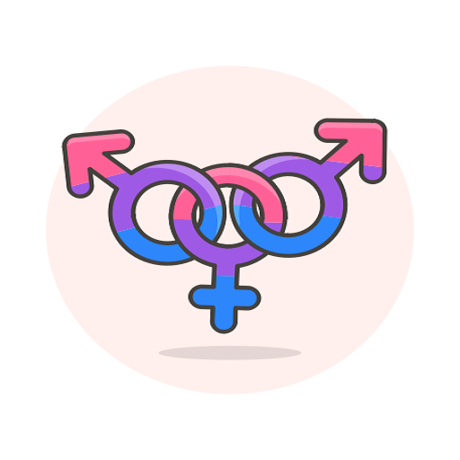 Bisexual Dating App and Lesbian Dating App आइकन