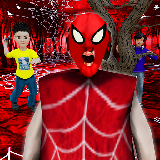 Scary Spider Granny Death Park icon