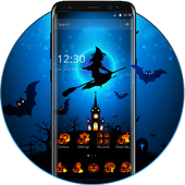 Halloween Ghost Night Pumpkin Theme icon