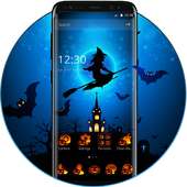 Halloween Ghost Night Pumpkin Theme on 9Apps